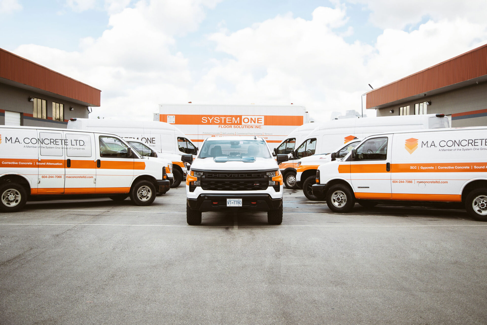 Contact System One Flooring Concrete